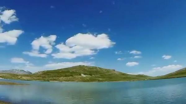 پایکوبی زیبای ابرها در تایم لپس دریاچه دالامپر