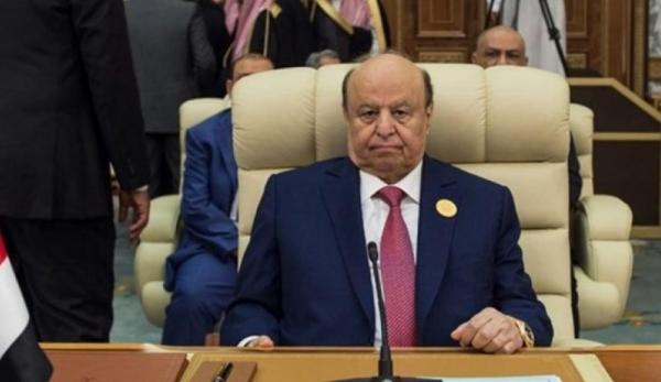 منصور هادی رئیس جمهور فراری یمن از قدرت استعفا داد
