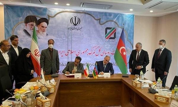 امضای سند برنامه کاری مشترک بین روسای کل گمرک ایران و جمهوری آذربایجان