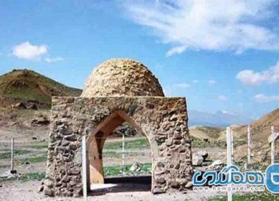 چهار طاقی الزین یکی از جاذبه های تاریخی استان زنجان به شمار می رود
