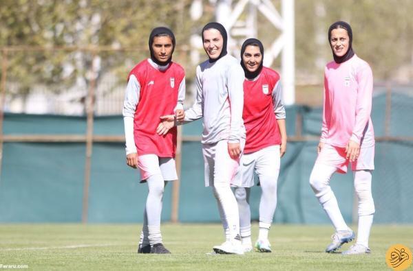 عجیب ترین عکس از اردوی تیم ملی زنان ایران